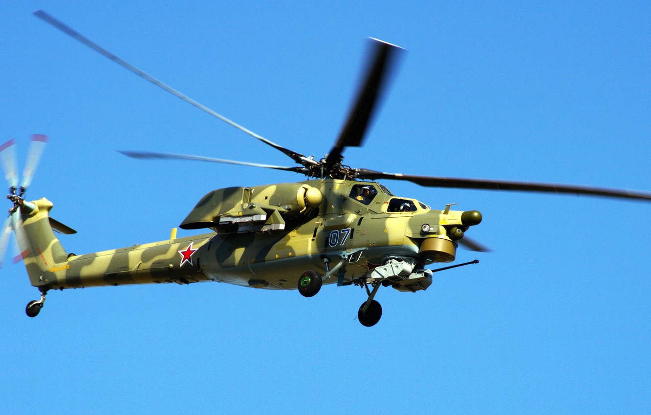 Wallpaper The Sky Helicopter Army Russia Aviation Bbc Mi 28n