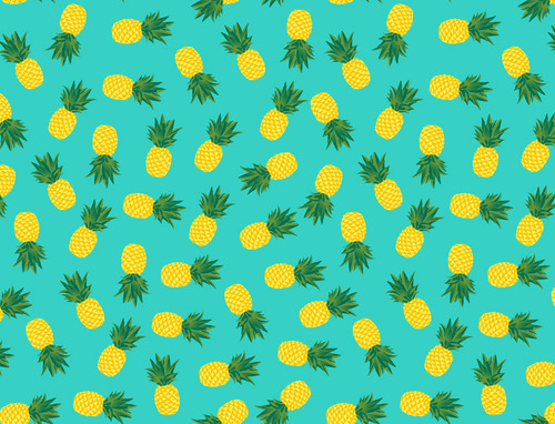 Cute Pineapple Wallpaper