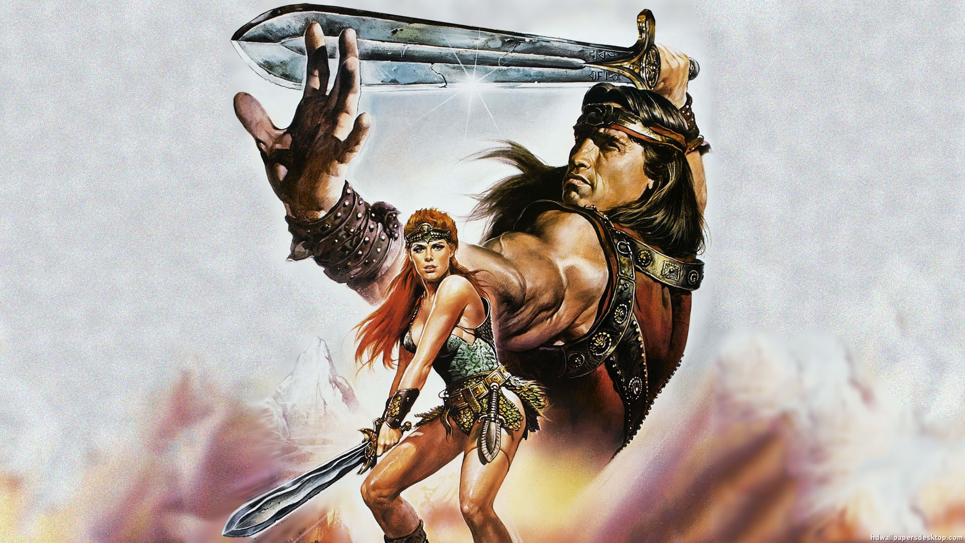 Conan The Barbarian Wallpaper Red Sonja