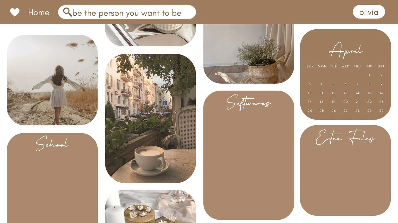 Cute April Desktop Organizer Outdoor Fn0ahwc252by06na Wallpaper