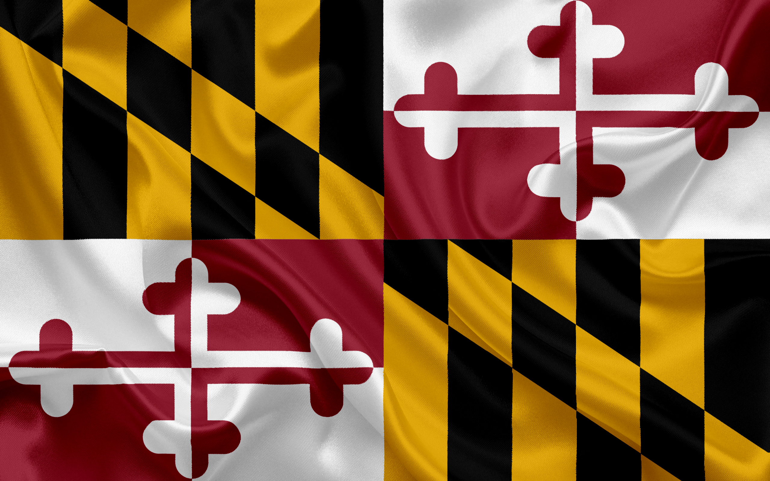 Wallpaper Maryland Flag Flags Of States State