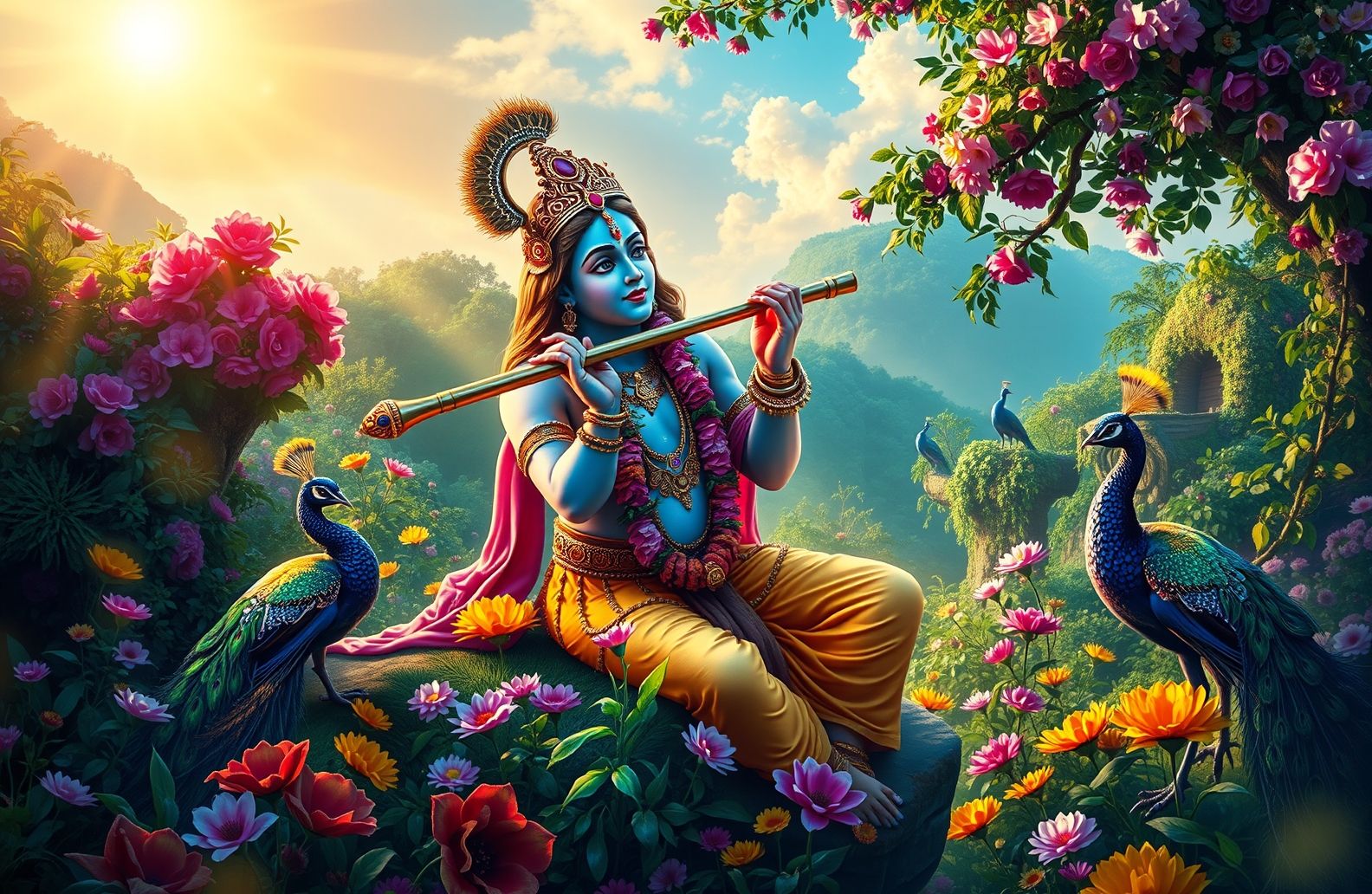 Shri Krishna Wallpaper