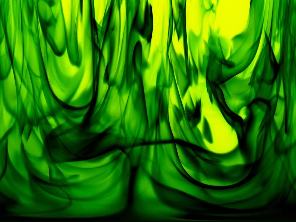 Green Flame Wallpaper