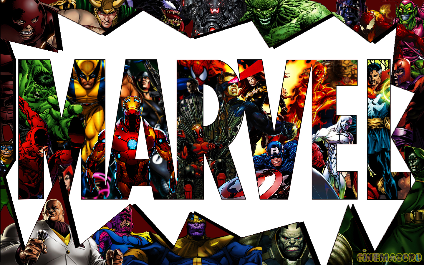 Marvel Logo By Didiermethio Wallpaper