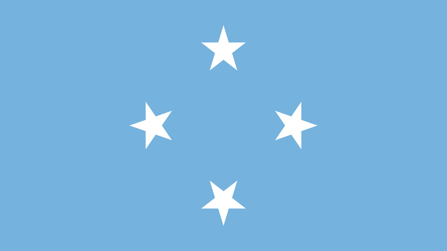 Micronesia Flag Wallpaper High Definition Quality Widescreen