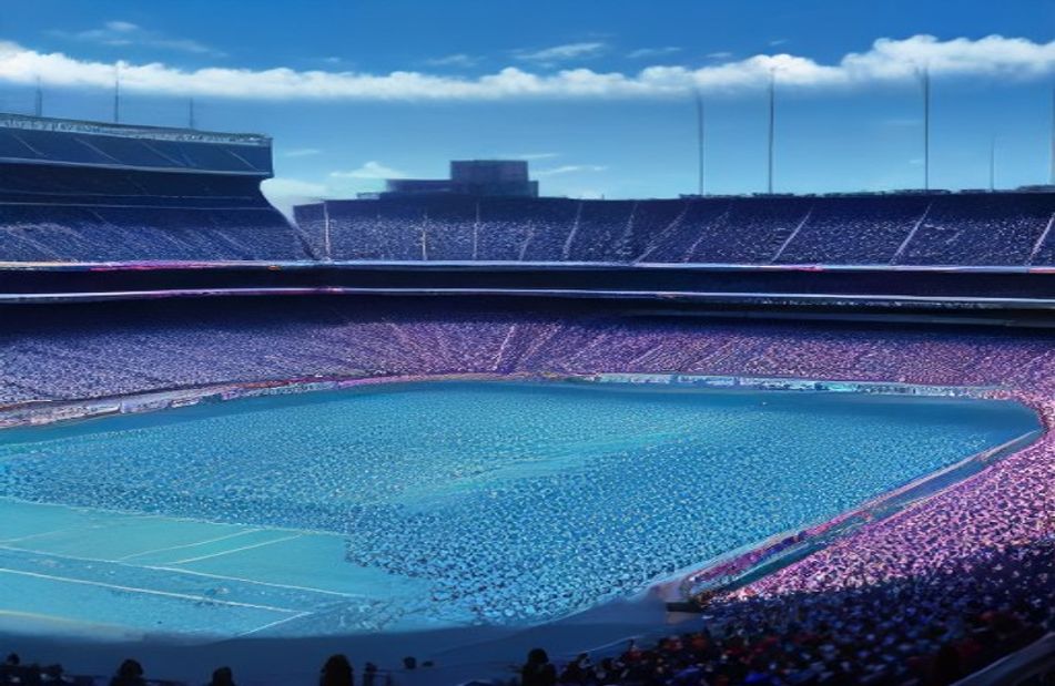 Football Stadium Background