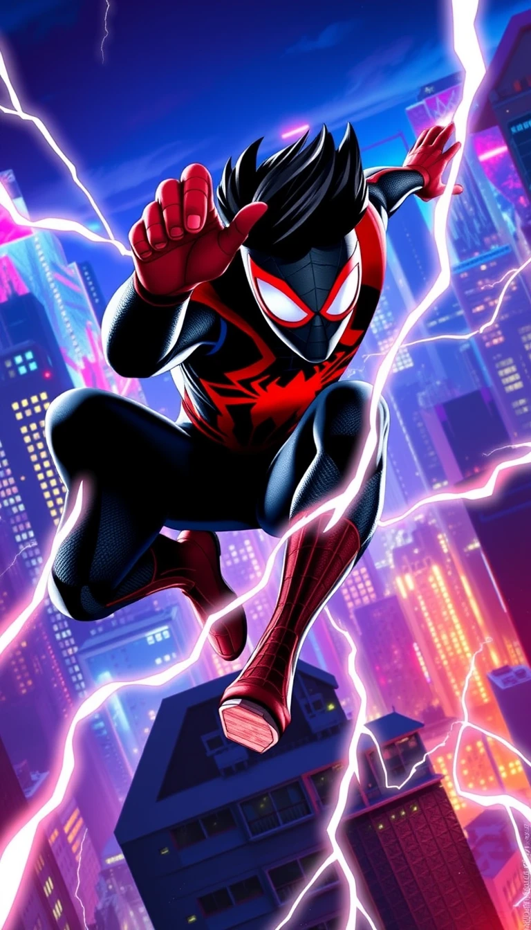 Miles Morales Spider Verse Wallpaper