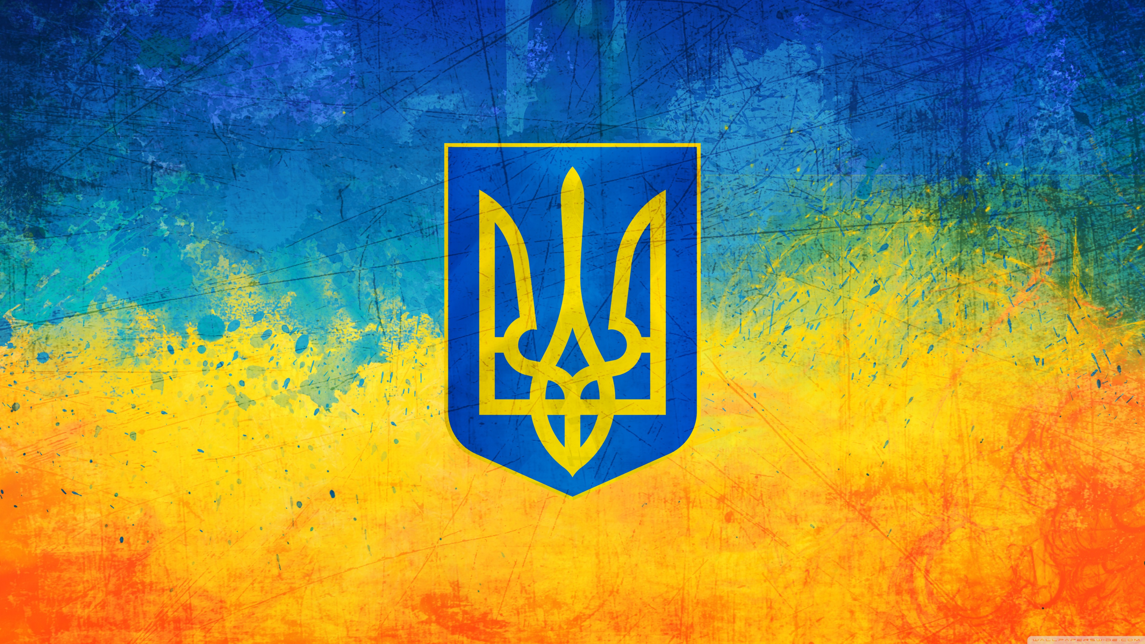 Ukrainian Flag 4k HD Desktop Wallpaper For Ultra Tv