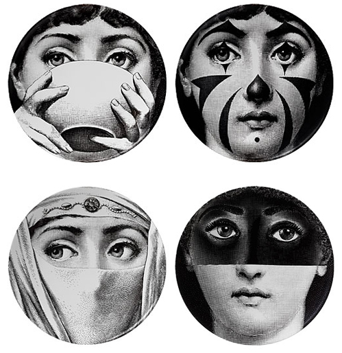 Its His And Hers Piero Fornasetti S Plates Of Lina Cavalieri