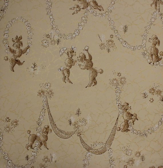 Vintage Poodle Wallpaper. Download Wallpapers on WallpaperSafari