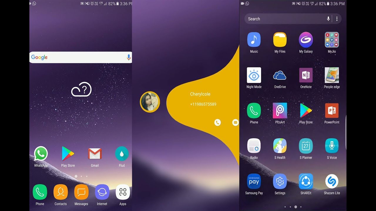 Free download Transform any android to galaxy s8edge screen always on