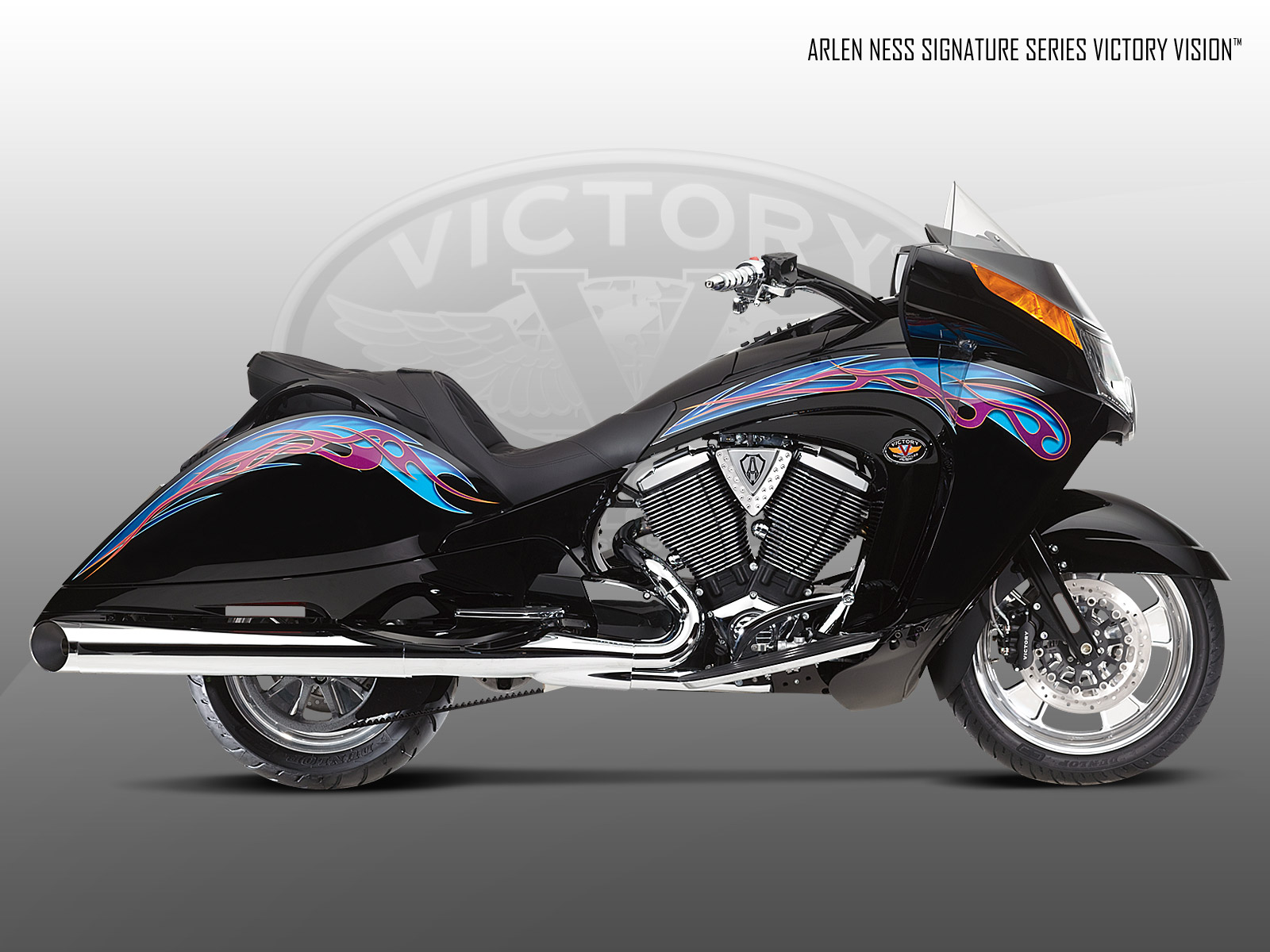 Free download 2009 Victory Arlen Ness Victory Vision Wallpaper 