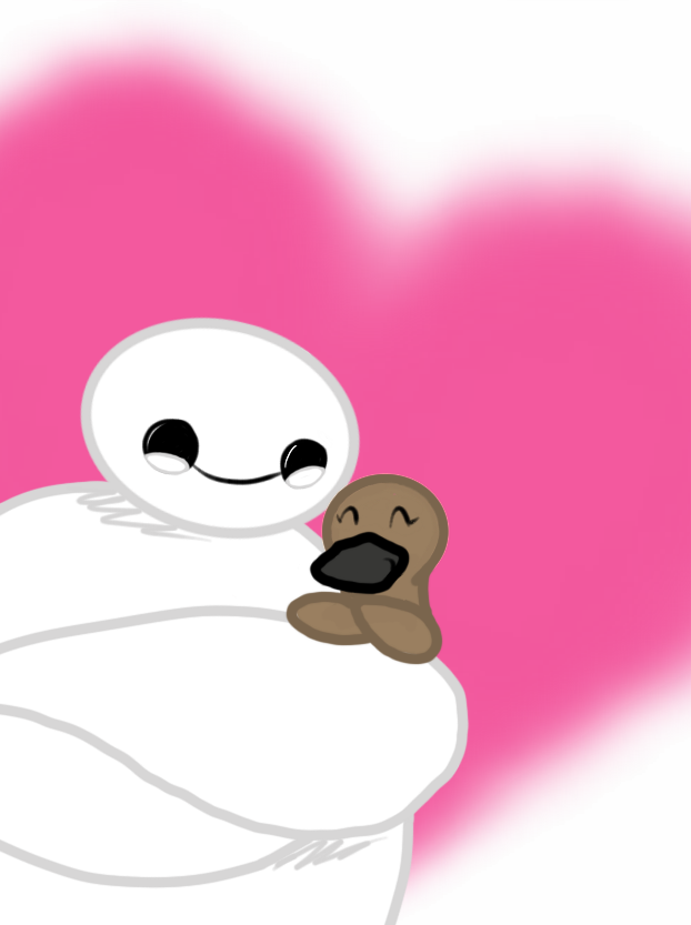 Free download Pink Baymax Wallpaper [622x833] for your Desktop, Mobile ...